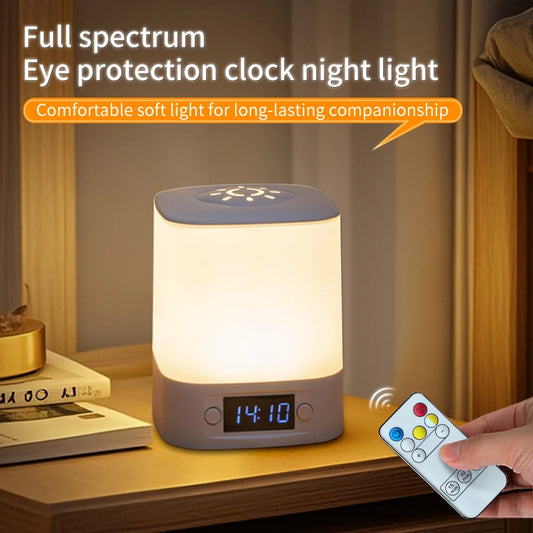 Rechargeable Clock Night Light