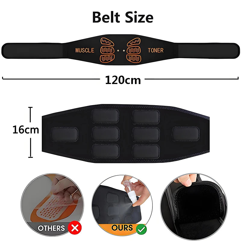EMS Muscle Stimulator Belt