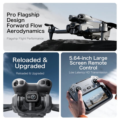 GPS Camera Drone with Brushless Motors – App & Remote Control