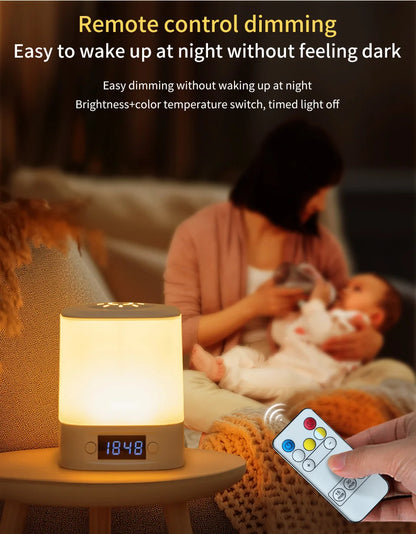 Rechargeable Clock Night Light