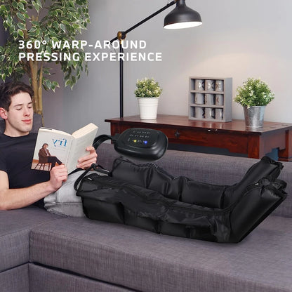 Air Compression Leg Recovery System Foot Massager For Circulation And Relaxation Calf Massage Muscle Pain Relief Device