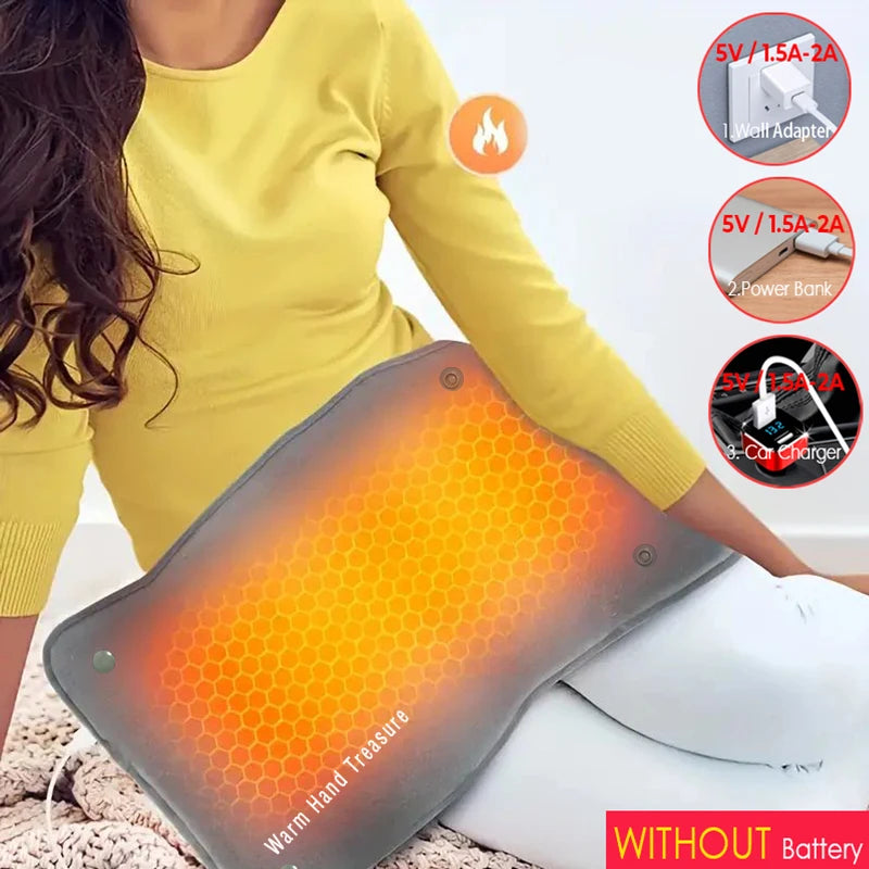Quick Heating Warming Pad with Adjustable Temperature and Timing