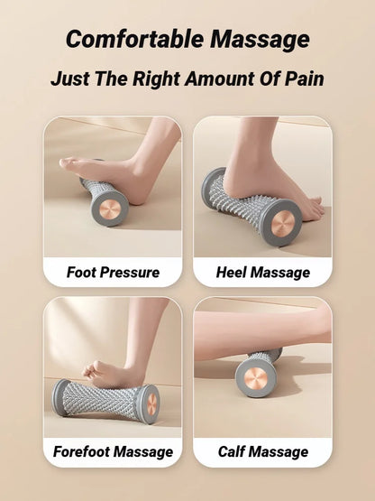 Foot Leg Roller Massager Yoga Plantar Fascia Home Fitness Fingerpressure Board Deep Muscle Relaxation Massage Ergonomic