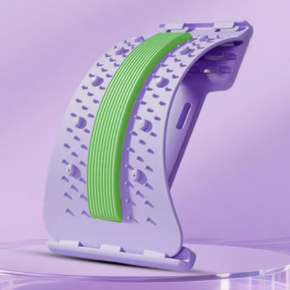 Back Stretcher 3-Level Adjustable Height Back Stretching Board Fitness Waist Neck Lumbar Massager Spine Support Muscle Release