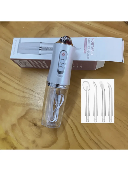 Electric Water Floss, Intelligent Chip, Precise Pressure Control, 360 Degree Rotating Nozzle, Tooth Cleaning Device