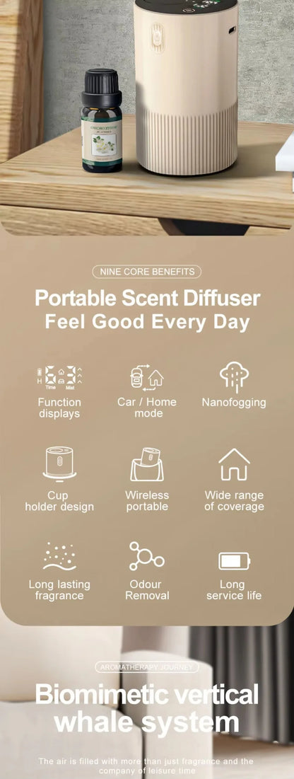 Portable Essential Oil Diffuser