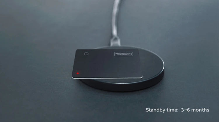 Ultra-Slim Wallet Tracker Card – Works with Apple Find My