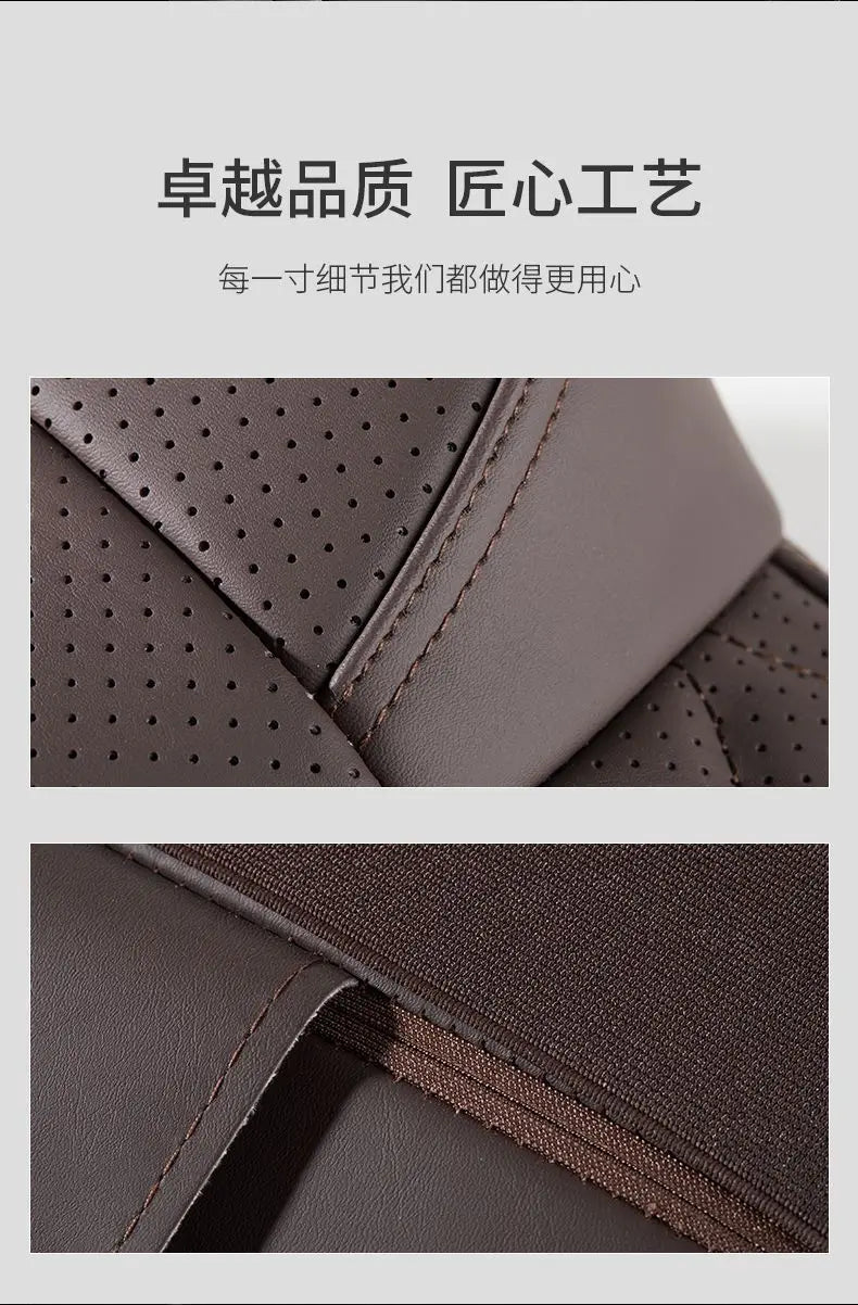 Car Headrest & Lumbar Support Pillow – Memory Foam Comfort for Driving