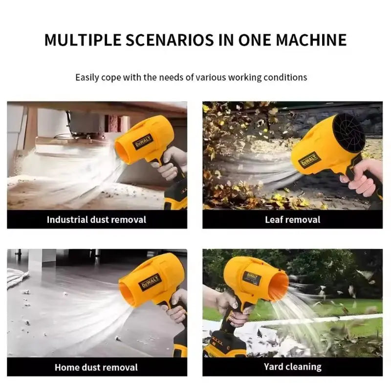 Cordless Handheld Electric Air Blower – Brushless Motor, Rechargeable