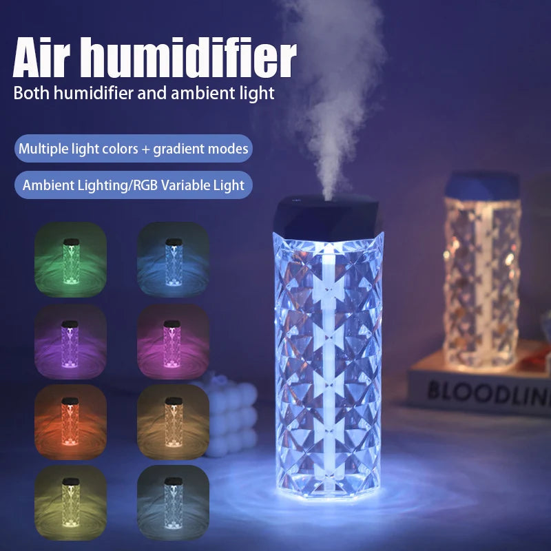 Portable USB Air Humidifier & Aroma Diffuser (400ml)