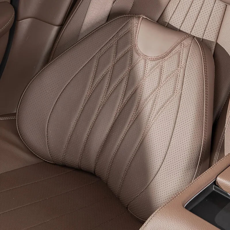 Car Lumbar Back Support Headrest Neck Pillow Memory Foam Lumbar Pillow Universal Soft Neck Pillows Cushion Car Supplies