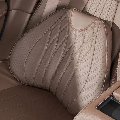 Car Lumbar Back Support Headrest Neck Pillow Memory Foam Lumbar Pillow Universal Soft Neck Pillows Cushion Car Supplies