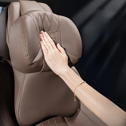 Car Lumbar Back Support Headrest Neck Pillow Memory Foam Lumbar Pillow Universal Soft Neck Pillows Cushion Car Supplies