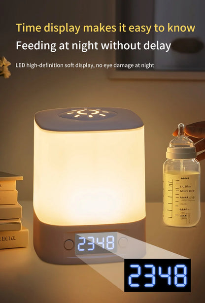 Rechargeable Clock Night Light