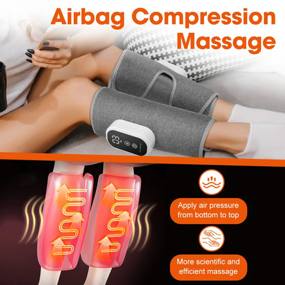 Hailicare Wireless Leg & Calf Air Compression Massager