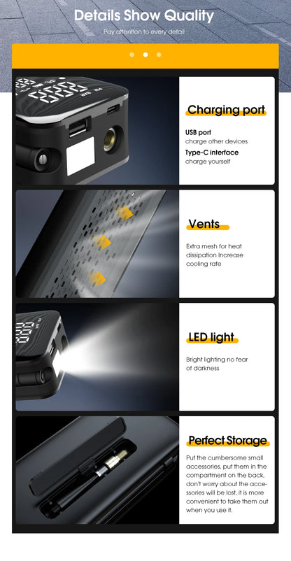 Rechargeable Tire Inflator