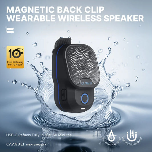 Portable Bluetooth Speaker – Waterproof, Compact Wireless Sound