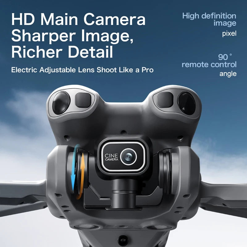 GPS Camera Drone with Brushless Motors – App & Remote Control