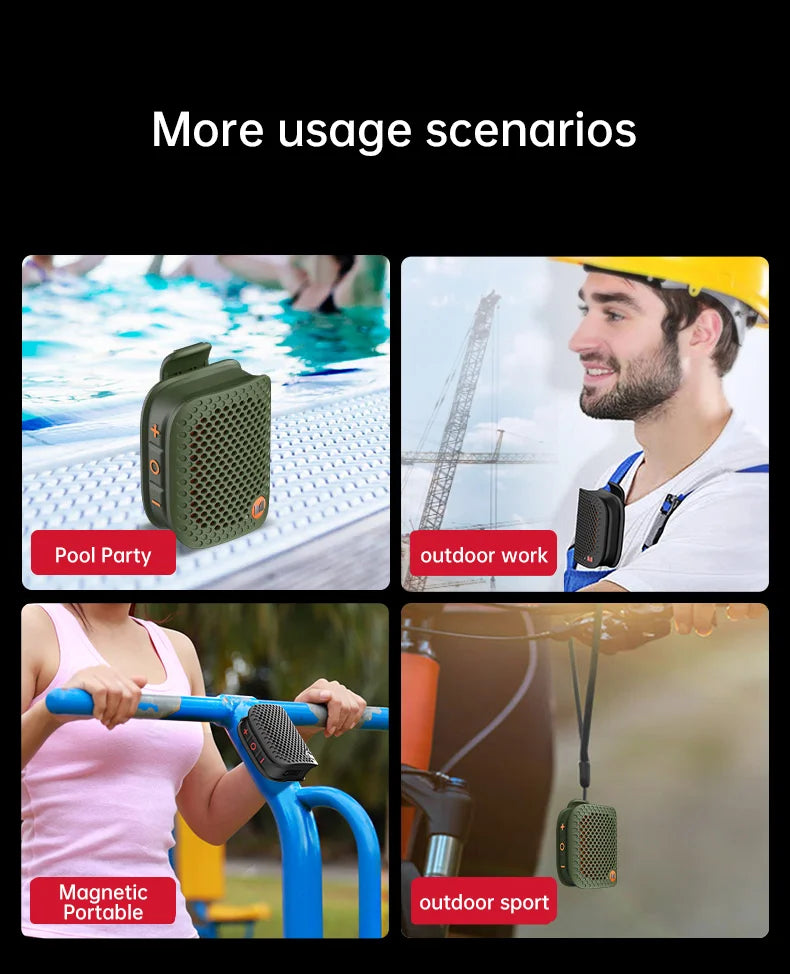 Portable Bluetooth Speaker – Waterproof, Compact Wireless Audio