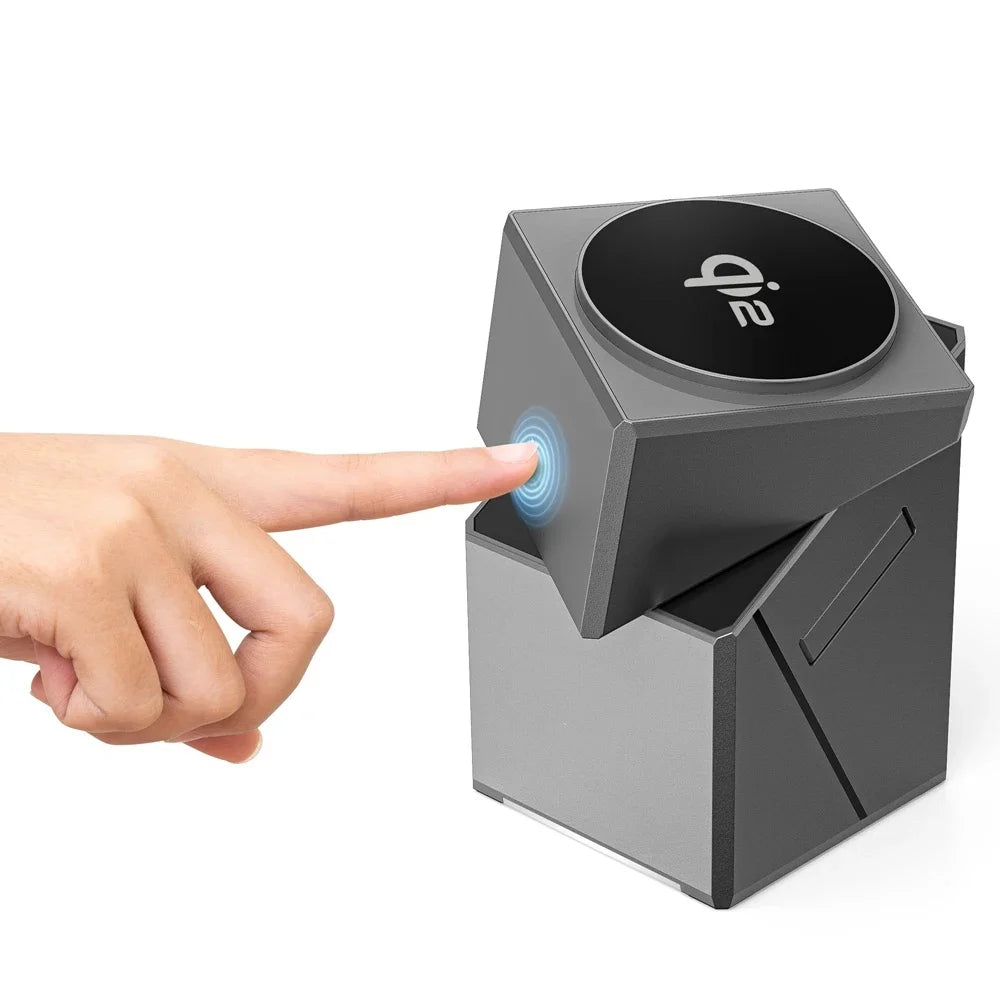 Qi2 Auto-Rotation 3-in-1 MagSafe Wireless Charger