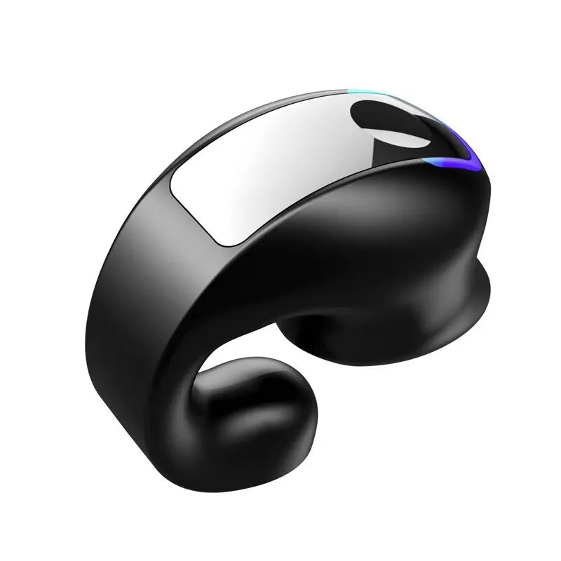 Open-Ear Clip-On Bluetooth Earphone – Lightweight, Low Latency