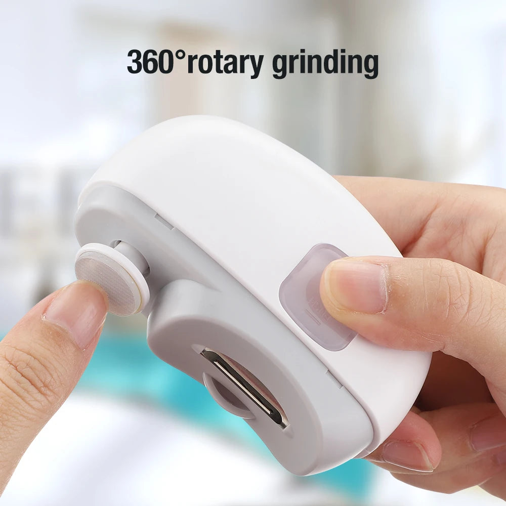Electric Nail Clipper Grinding and Polishing