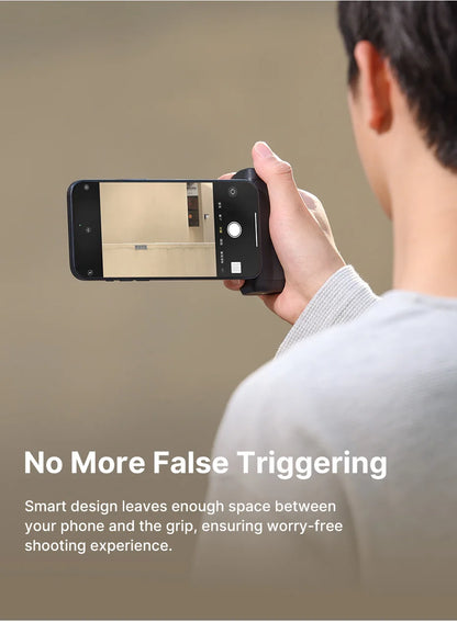MagSafe Smartphone Camera Grip with Bluetooth Shutter