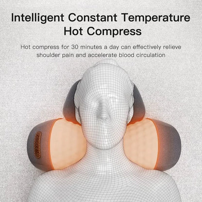 Electric Neck & Shoulder Massager Pillow