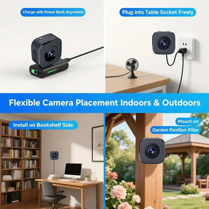 Mini WiFi Security Camera – 1080P HD, Night Vision & Motion Detection
