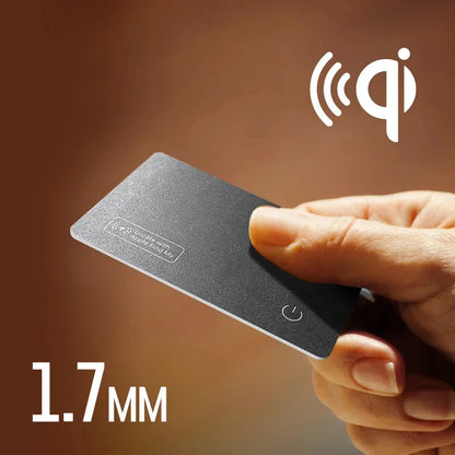 Ultra-Slim Wallet Tracker Card – Works with Apple Find My