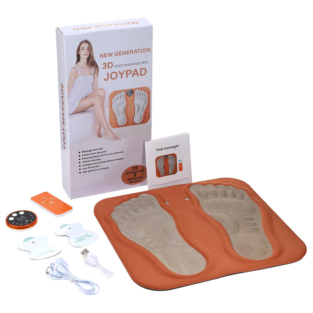 EMS Foot Massager Mat with Remote