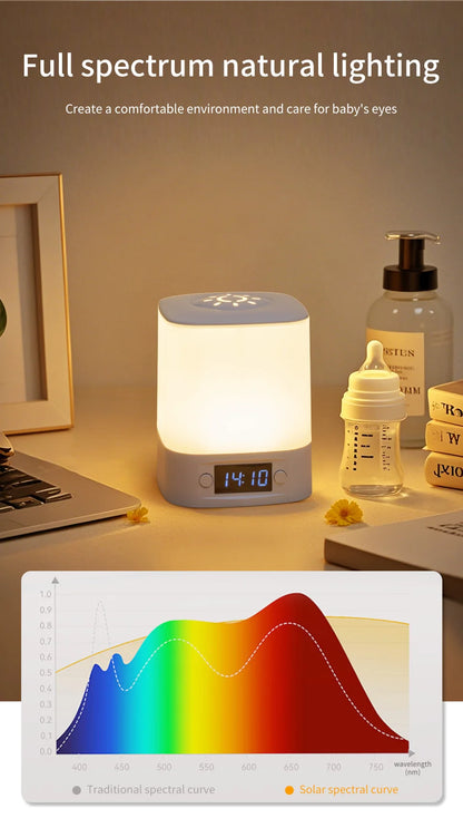 Rechargeable Clock Night Light