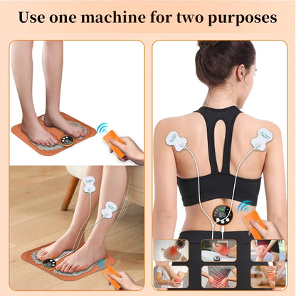 EMS Foot Massager Mat with Remote