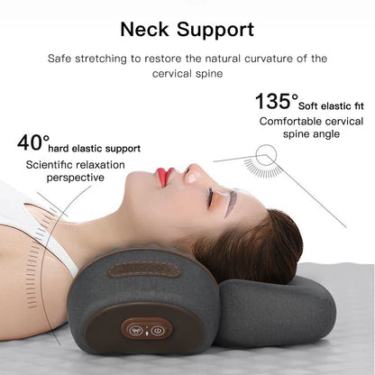 Electric Neck & Shoulder Massager Pillow