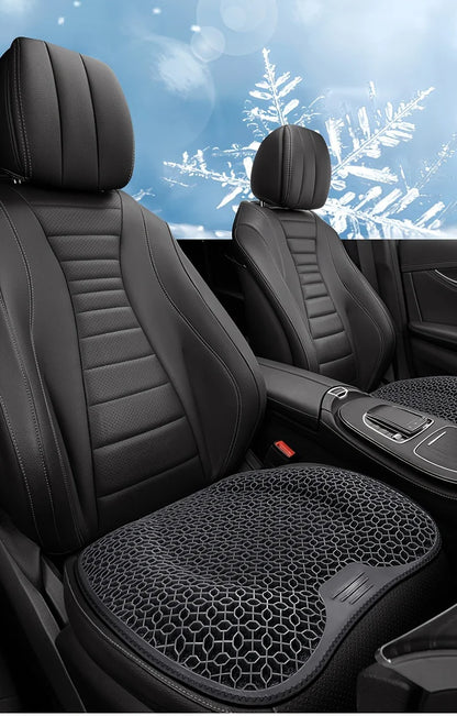 1pc Gel Seat Cushion - Honeycomb Design for Car/Office | Breathable & Machine Washable Pad, Ergonomic Support & Lightweight