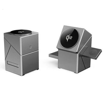 Qi2 Auto-Rotation 3-in-1 MagSafe Wireless Charger