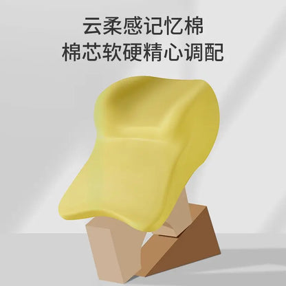 Car Headrest & Lumbar Support Pillow – Memory Foam Comfort for Driving