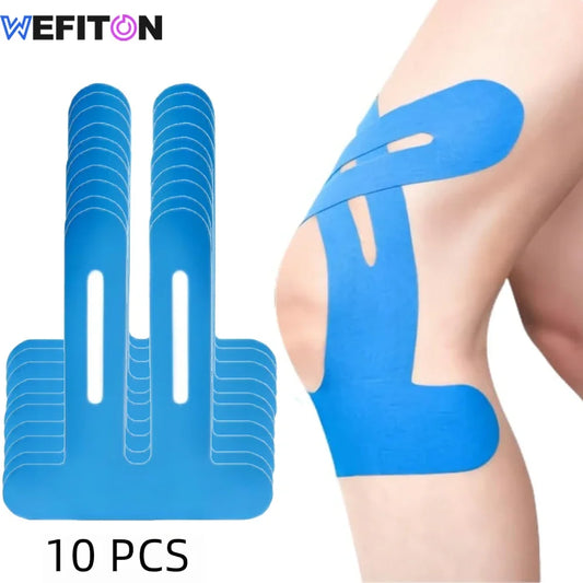 Kinesiology Tape – 10-Pack Waterproof Sports Knee Support Strips