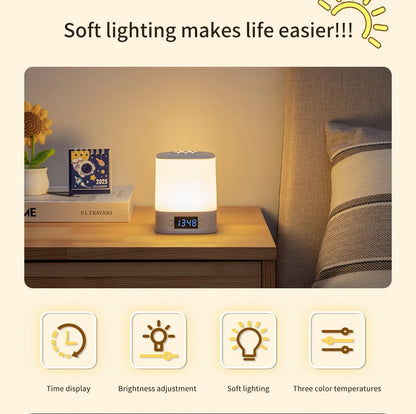 Rechargeable Clock Night Light
