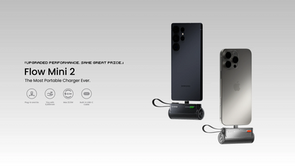 Ultra-Compact 5,000mAh Portable Power Bank