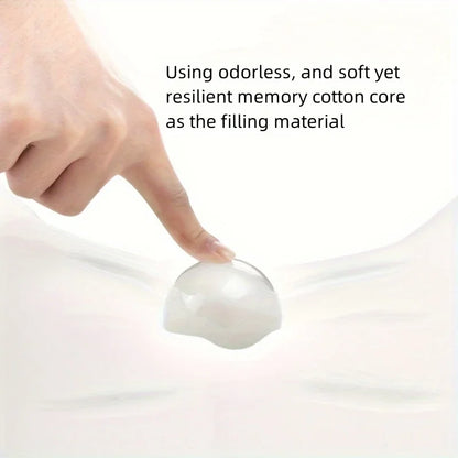 Car Lumbar Back Support Headrest Neck Pillow Memory Foam Lumbar Pillow Universal Soft Neck Pillows Cushion Car Supplies