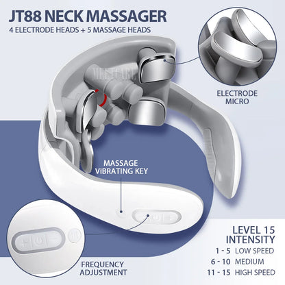 Wireless TENS Pulse Neck & Shoulder Massager