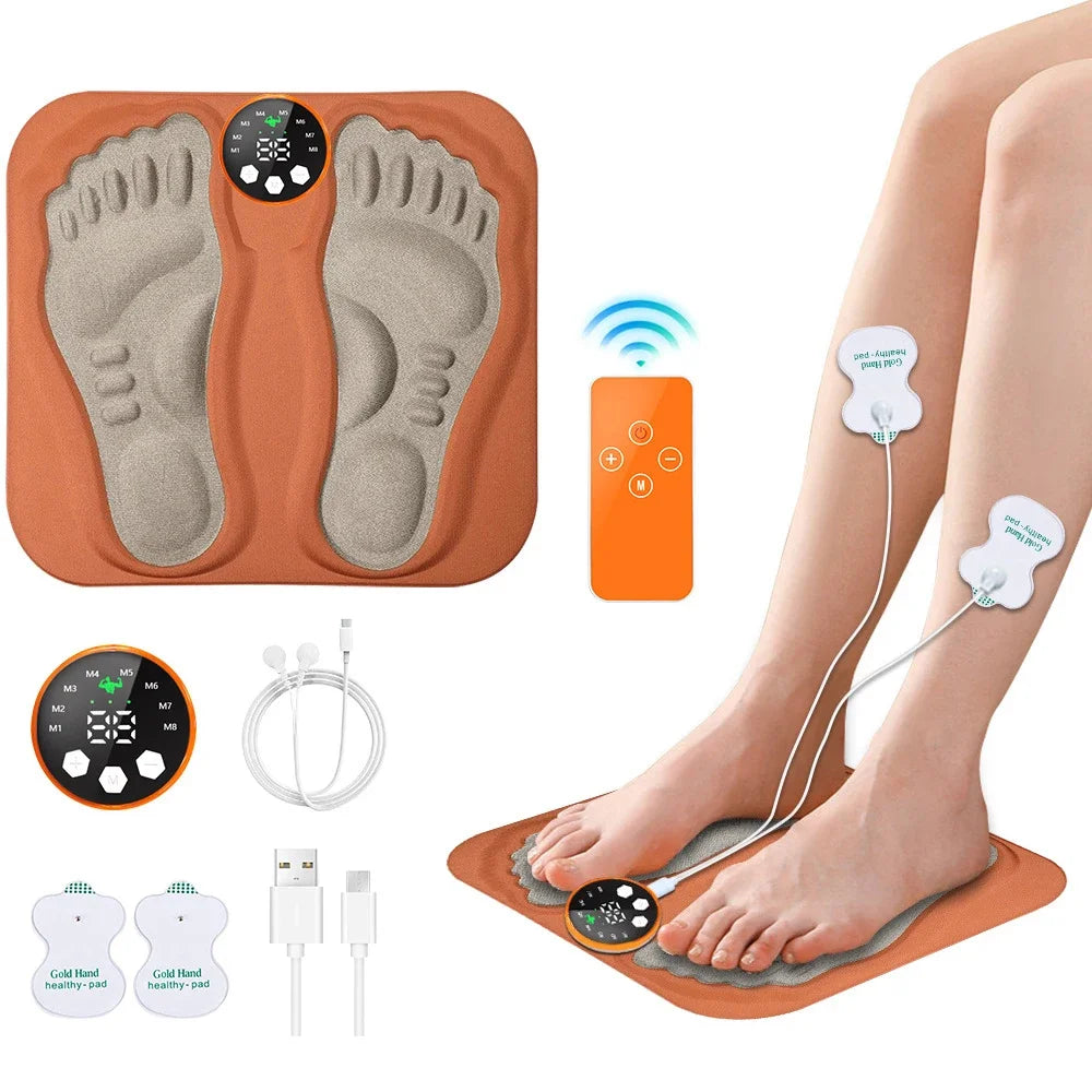 EMS Foot Massager Mat with Remote