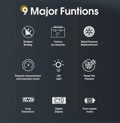 Rechargeable Tire Inflator