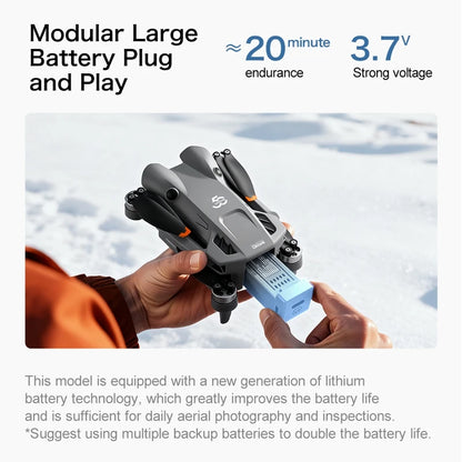 GPS Camera Drone with Brushless Motors – App & Remote Control