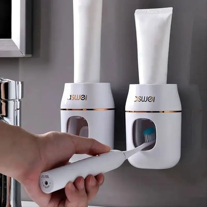 Automatic Wall-Mounted Toothpaste Squeezer