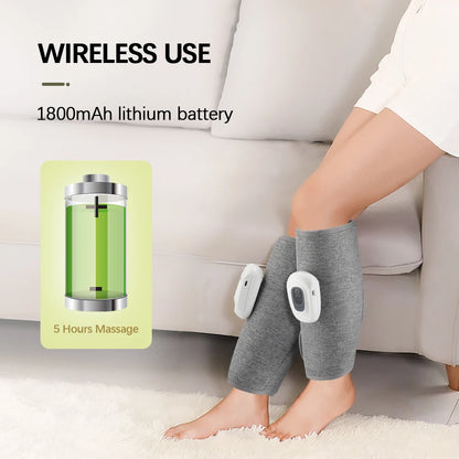 Hailicare Wireless Leg & Calf Air Compression Massager