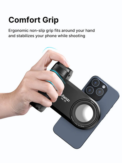 MagSafe Smartphone Camera Grip with Bluetooth Shutter