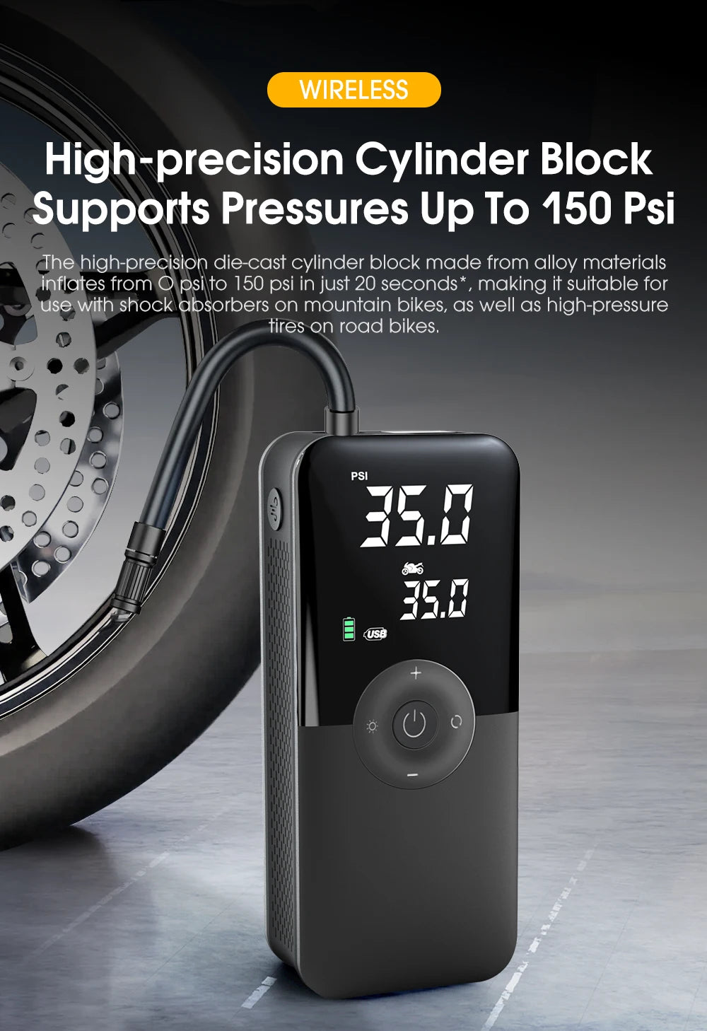 Rechargeable Tire Inflator