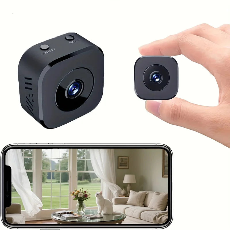 Mini WiFi Security Camera – 1080P HD, Night Vision & Motion Detection
